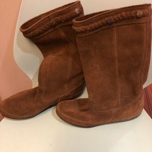 Minnetonka Suede Boots sz 7